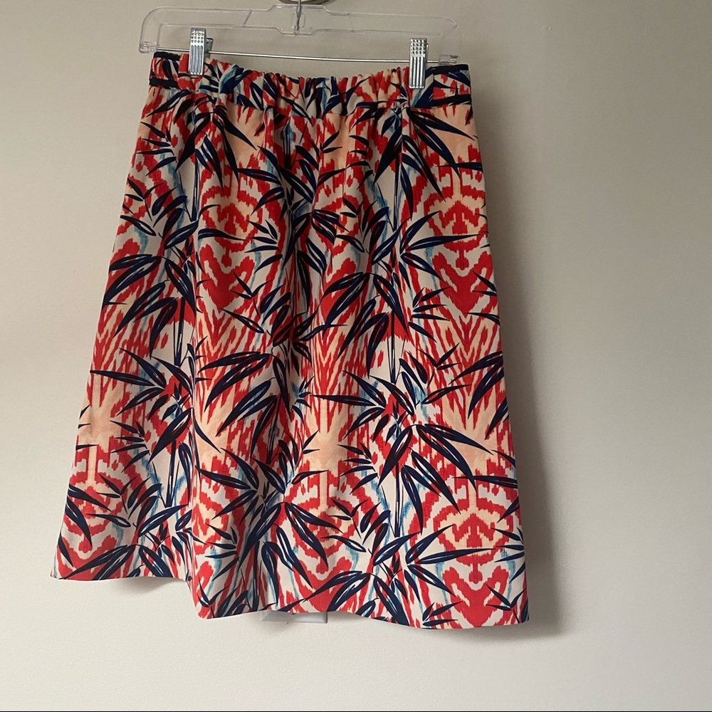 Zara Basic floral skirt